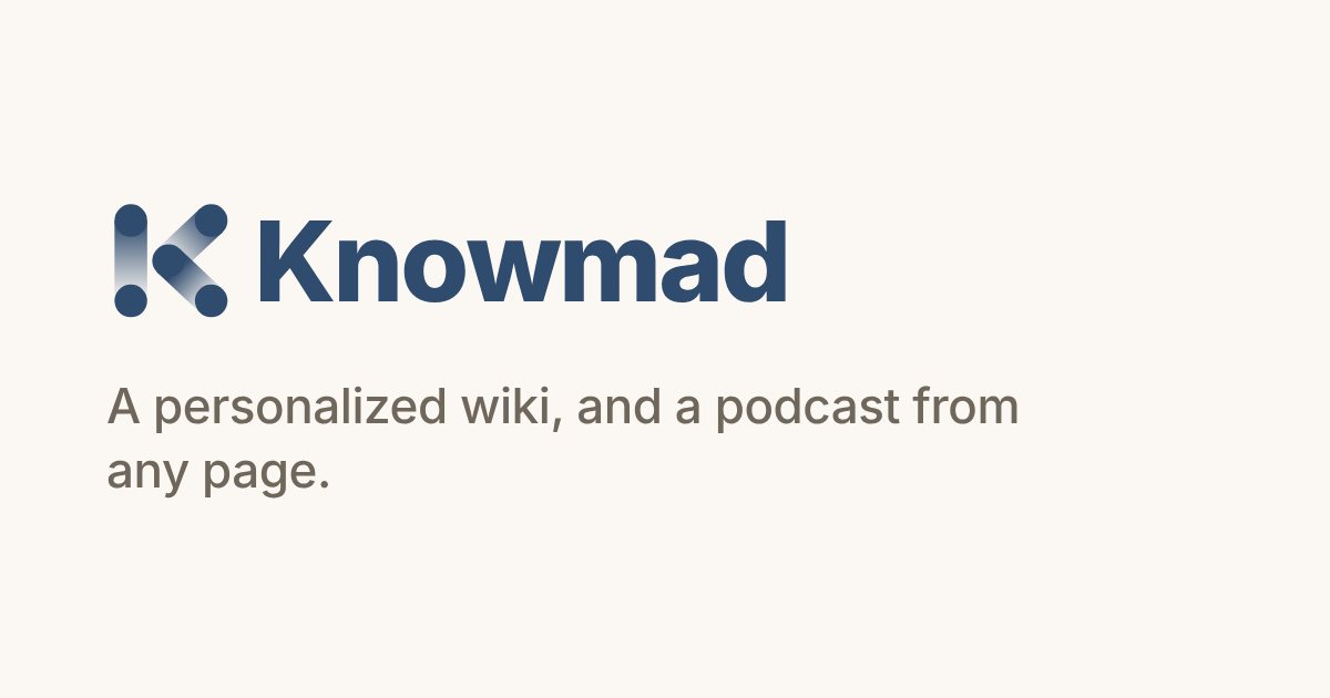 I love falling down Wikipedia rabbit holes, so I built a wiki that's written for me and maps everywh